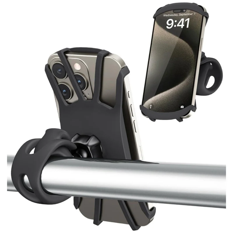 A2C Apps To Car Silicone Phone Holder Mount With Handlebar Mount - Image 3