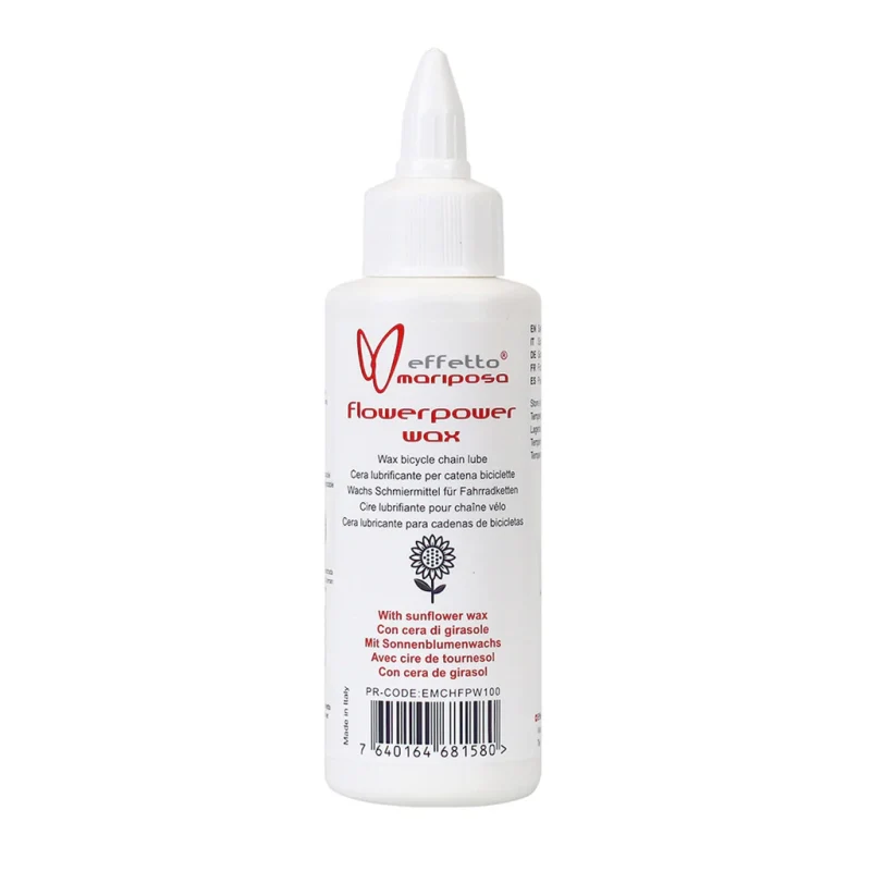 Effetto Mariposa Flower Power Natural Wax Chain Lube 100ML Bottle