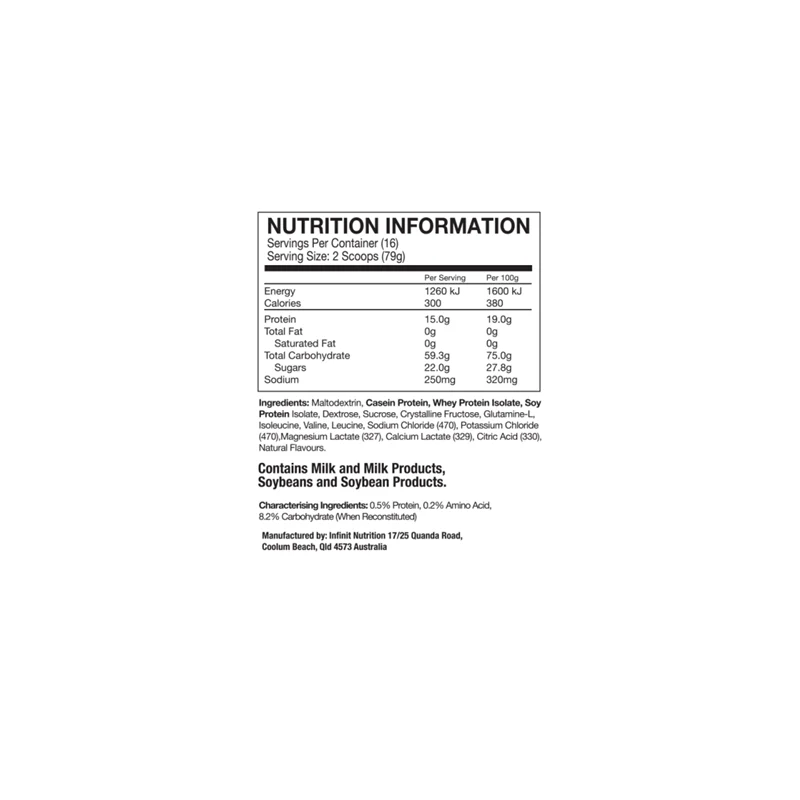Infinit Repair - 1.33KG Bag Chocolate Flavour - Image 3