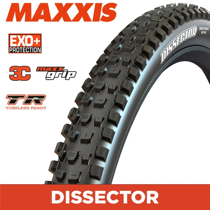 Maxxis Dissector G2 Tyre 29 X 2.40 Exo+ 3C Maxxgrip TR