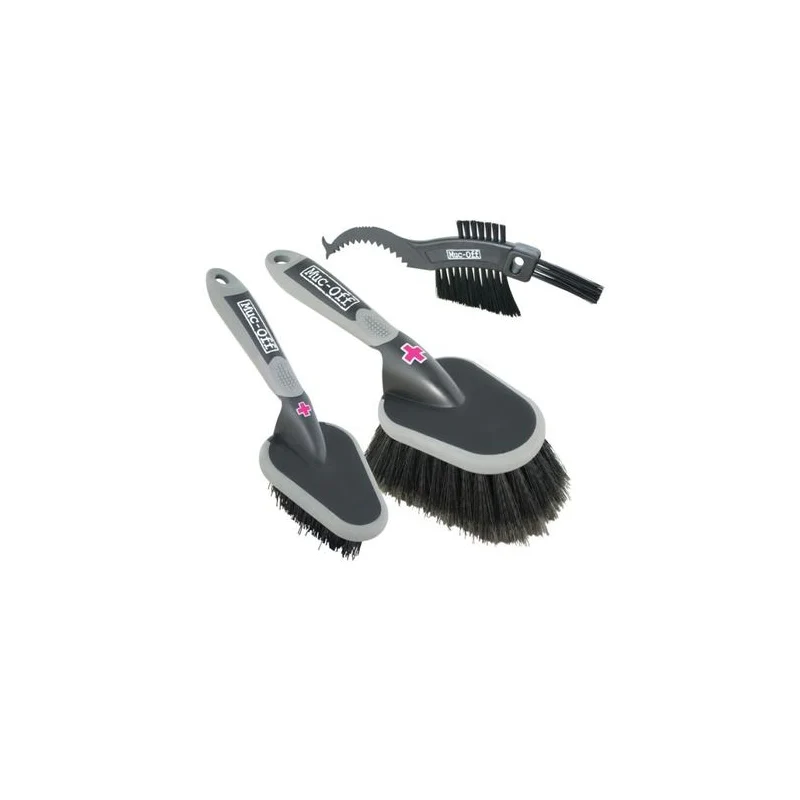 Muc-off 3X PREMIUM BRUSH SET