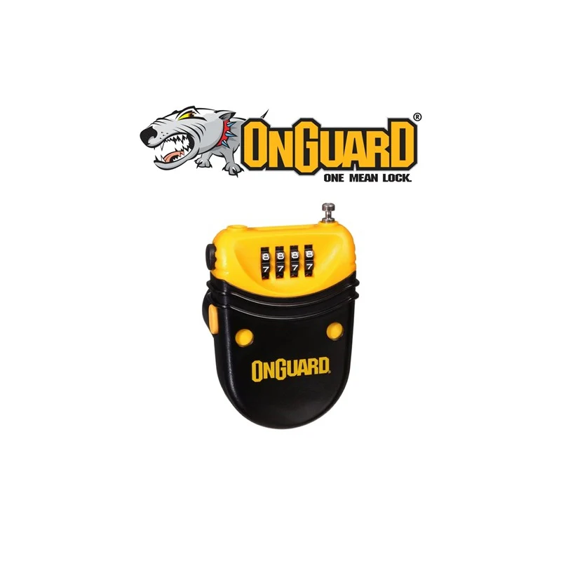 On Guard Scooby Retractable Combo Lock