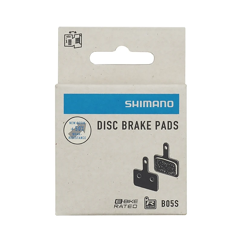 Shimano Disc Brake Pad Resin B05S-RX & Spring 1 Pair - Image 3