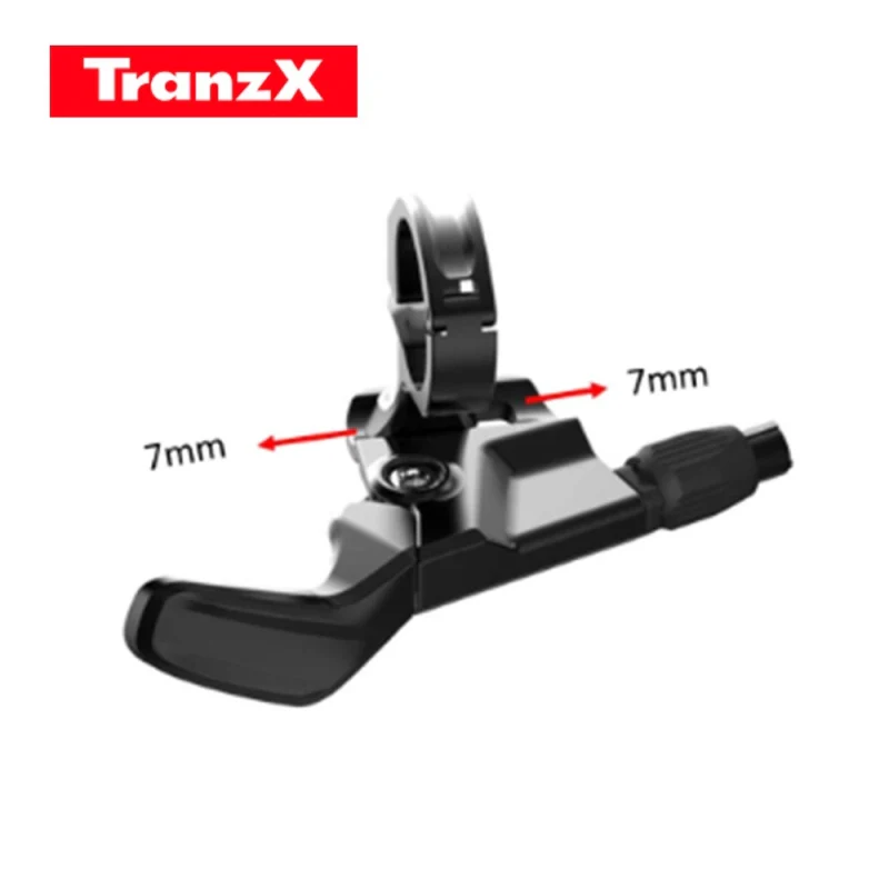 Tranz-x Multi Position Ergonomic Dropper Lever ALLOY1X Design 22.2MM Clamp